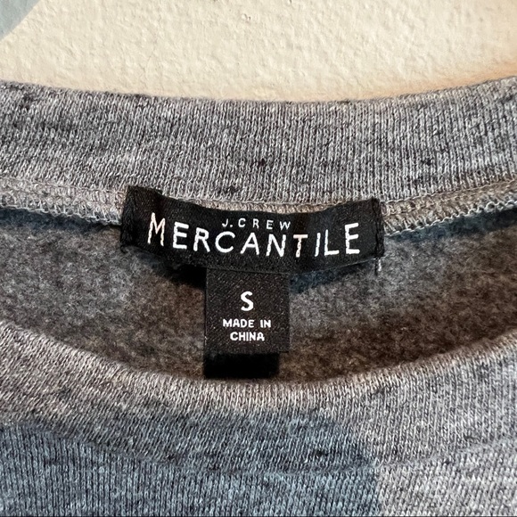 J. Crew Ruffled Gray Blouse Small - Picture 2 of 3